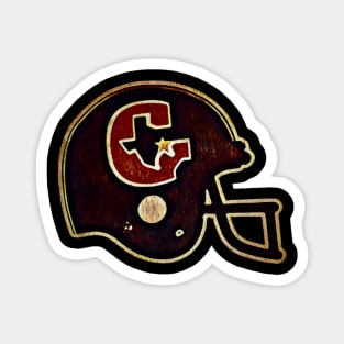 Houston Gamblers Football Magnet