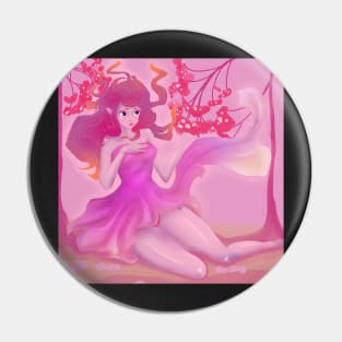 Fireberry Fairy Pin