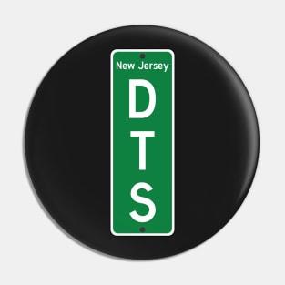 DTS Mile Marker - Down The Shore Pin