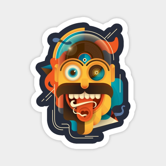 Jocker Magnet by AttireCafe