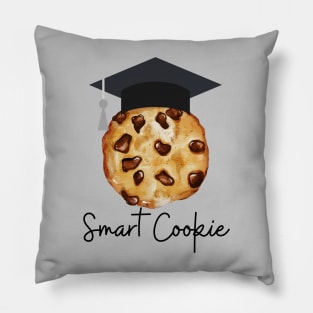 Funny Graduation Cap Cute Smart Cookie Pillow