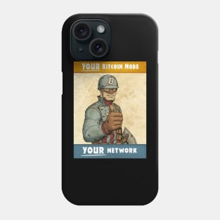 Captain Bitcoin Phone Case