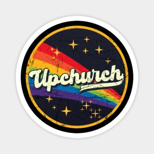 Upchurch // Rainbow In Space Vintage Grunge-Style Magnet