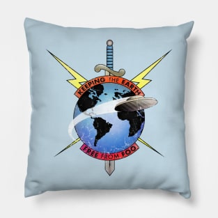 Foo Fighter insignia (Vintage/Worn look) Pillow