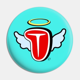 Angel Steak Comics Pin