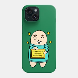 Certificate in Bachelor of Gaming colour Phone Case