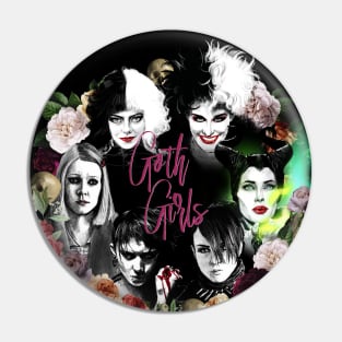 Goth girls movies&tv Pin