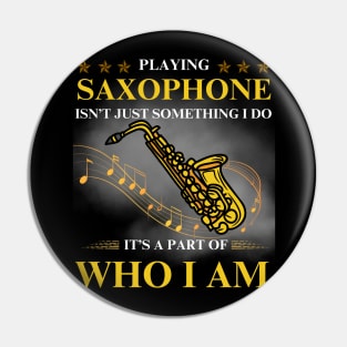 Saxophone Pin