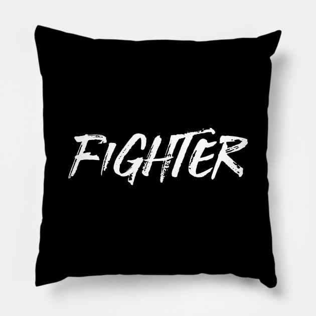 Fighter Pillow by amalya