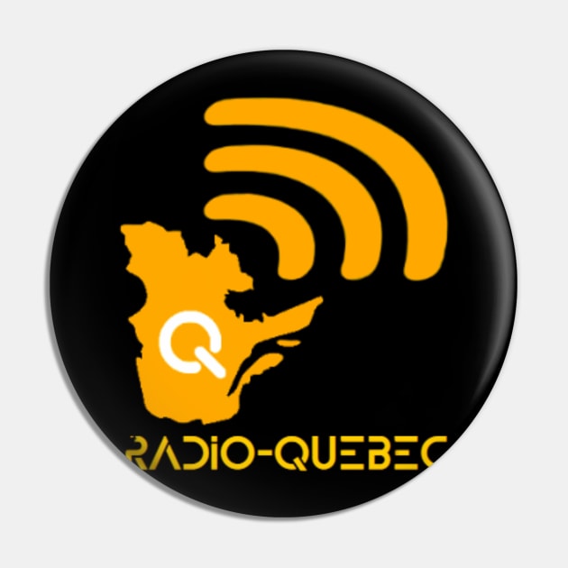 Radio-Quebec Pin by TS Studio