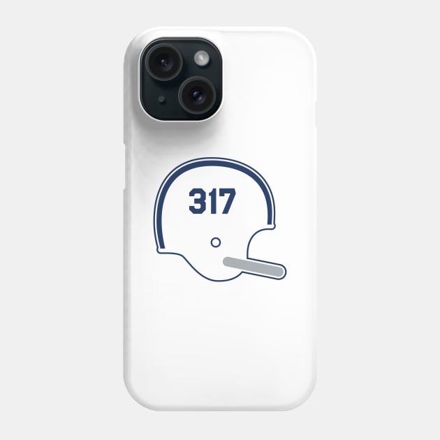 Indianapolis Colts 317 Helmet Phone Case by Rad Love