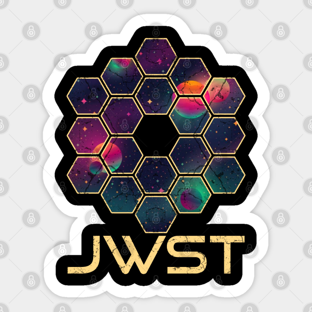 James Webb Space Telescope JWST - James Webb Space Telescope - Sticker