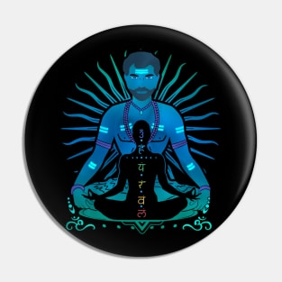 Chakra - Shiva - Esoteric Pin