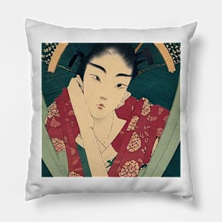 Young lady Pillow