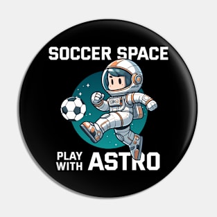 Soccer Space - Play with Astro Pin