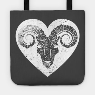 Aries Animal Vintage Personality Horoscope Zodiac Tote