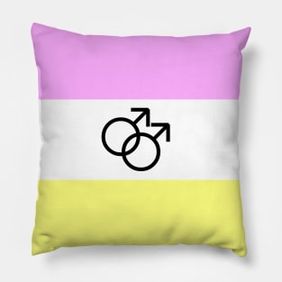 Twink Pride Flag Pillow