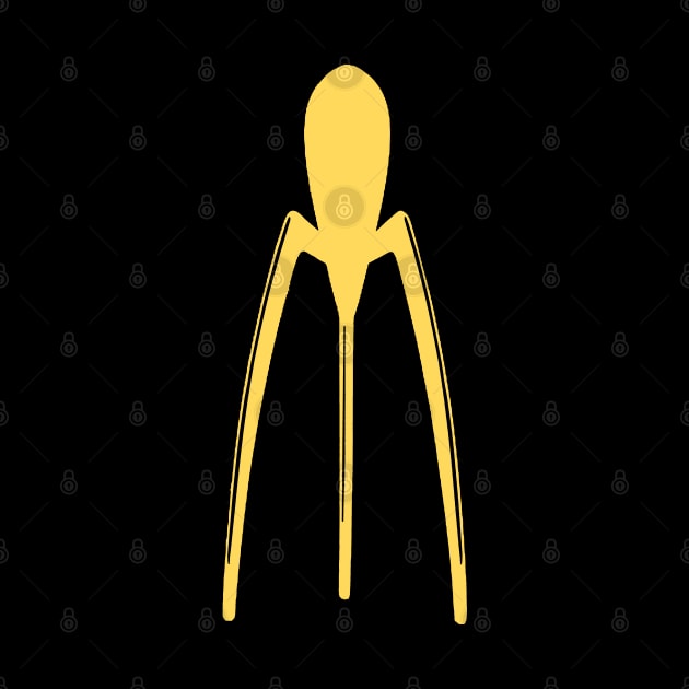 Philippe Starck Juicy Salif in Yellow Silhouette - Product Design by SLGA Designs