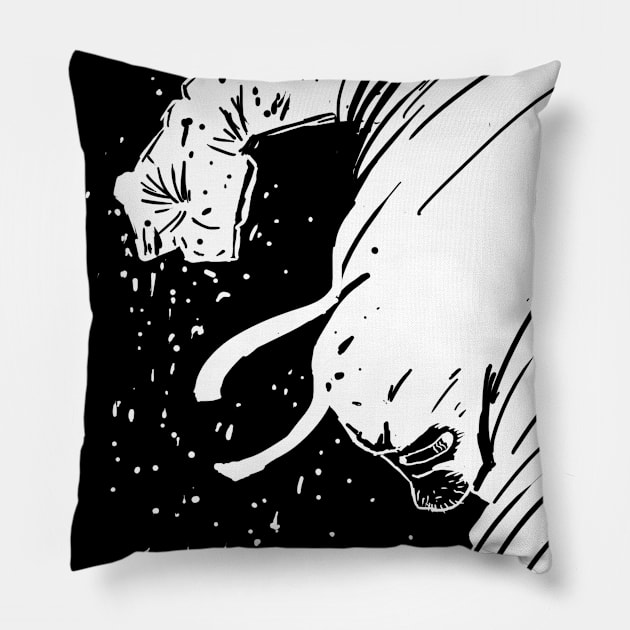 The Devil of Hell's Kitchen Returns Pillow by RaphaelComPh