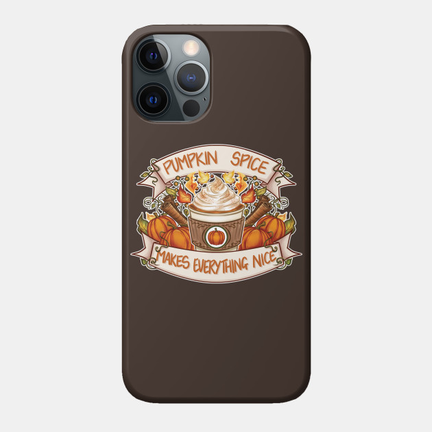 Pumpkin Spice Latte - Thanksgiving Attire - Phone Case