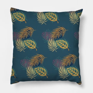 Tropical  leaves Pattern, Tropical Gift  , Summer Holidays Pillow