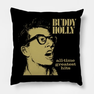 Buddy Holly All Time Greatest Hits Disc 1 Album Cover Pillow