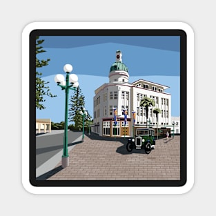 Art Deco Napier Magnet