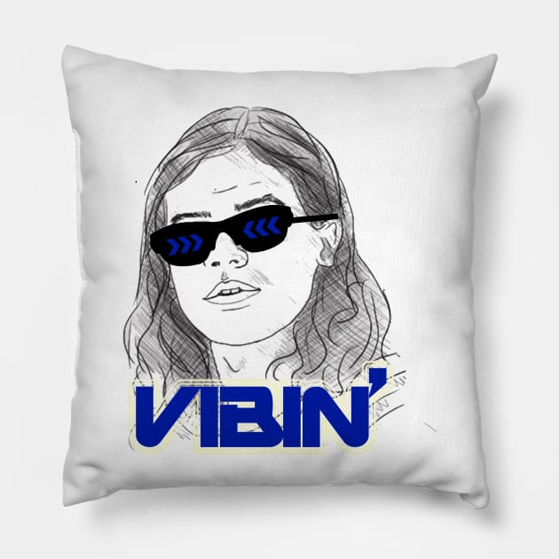 Vibin Pillow by ComicBook Clique