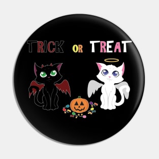 Trick or Treat Kittens Pin