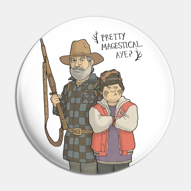 Hunt for the Wilderpeople Pin by CarlBatterbee