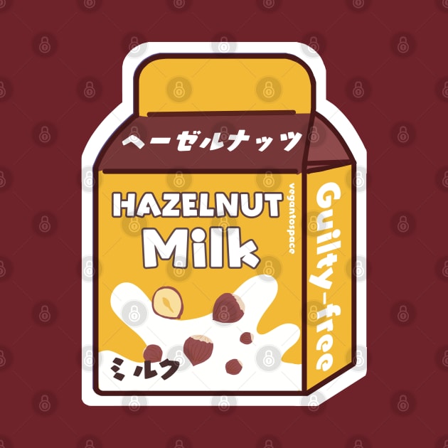 Hazelnut Milk Dairy Free Vegan Milk by veganspace