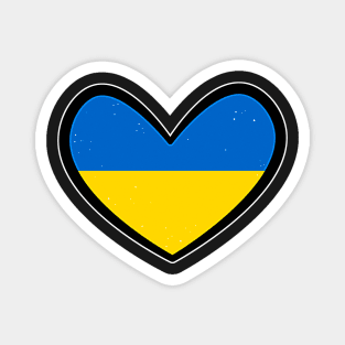 Ukrainian heart Magnet