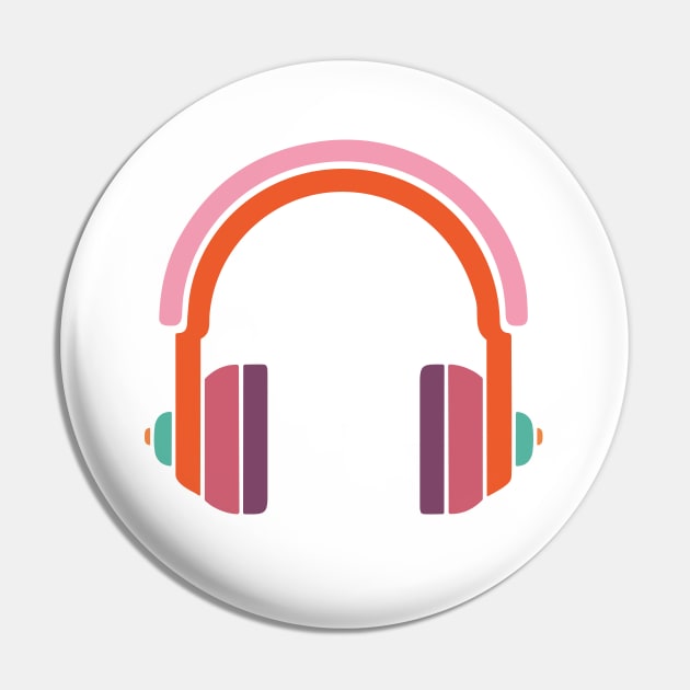 Head Phones Colour Pin by TheNativeState