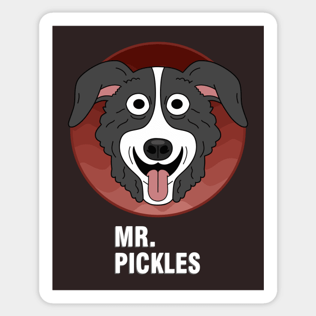 Mr Pickles Pentagram sticker