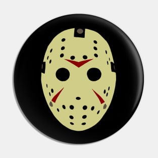 Jason's mask Pin