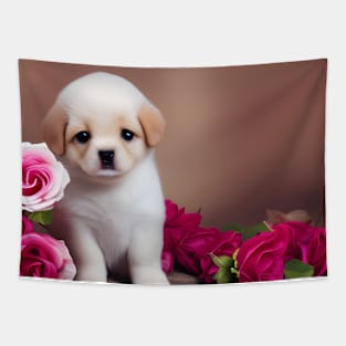 Puppy Love Tapestry