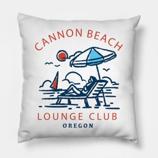 Cannon Beach, Oregon Pillow