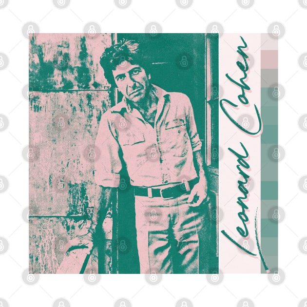 Leonard Cohen /// Vintage Aesthetic Fan Art Design by unknown_pleasures