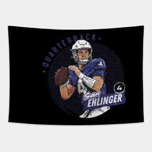 Sam Ehlinger Indianapolis Dots Tapestry