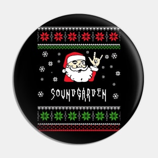 soundgarden santa metal Pin