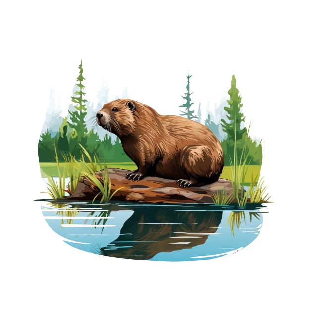 I Love Beaver by zooleisurelife