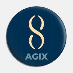 AGIX Singularity net token Pin