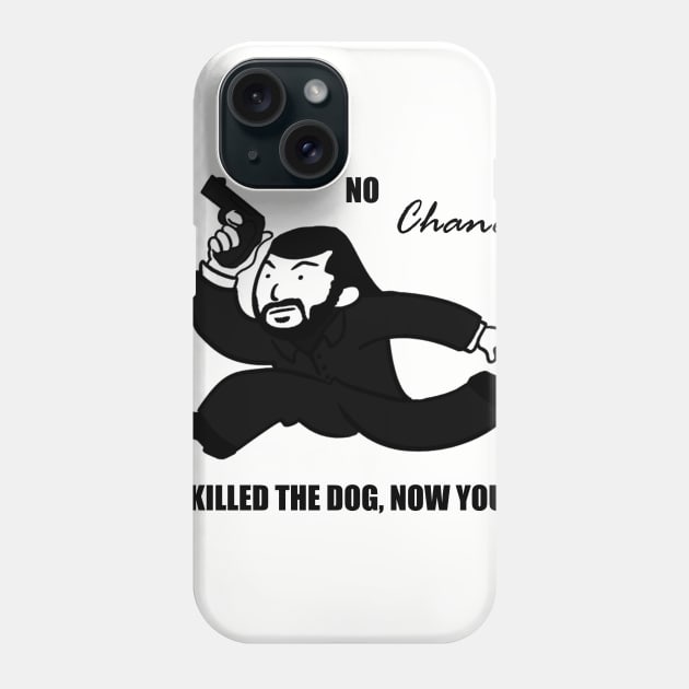 No Chance Phone Case by TheArtOfStevenG