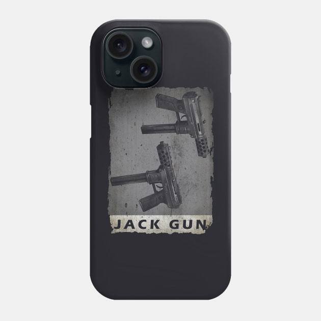 Jack Burton Gun Phone Case by WHITE ANGEL STUDIO