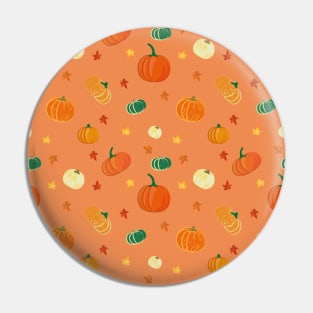 Fall Pumpkin pattern Pin