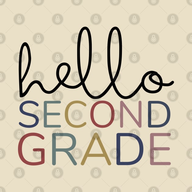 HELLO SECOND GRADE by Myartstor 