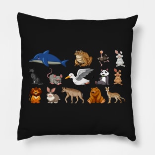 Set of Animals Pillow