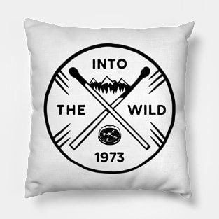 Into The Wild 1973 Pillow