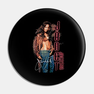 Janet Jackson Vintage Tour Concert Pin