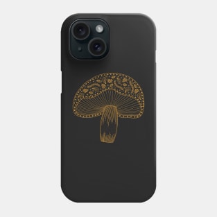 Dark Academia Fairy Mushroom Cottagecore Aesthetic Phone Case